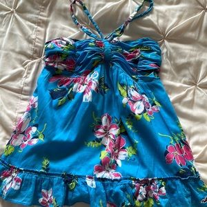 Hollister floral tank Size M